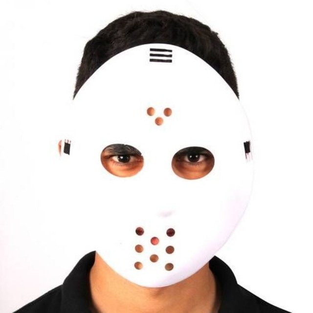 Máscara Jason Plástica Halloween Carnaval Fantasia Teatro Terror Assustador Dia das Bruxas Zumbi Cosplay Horror Monstro