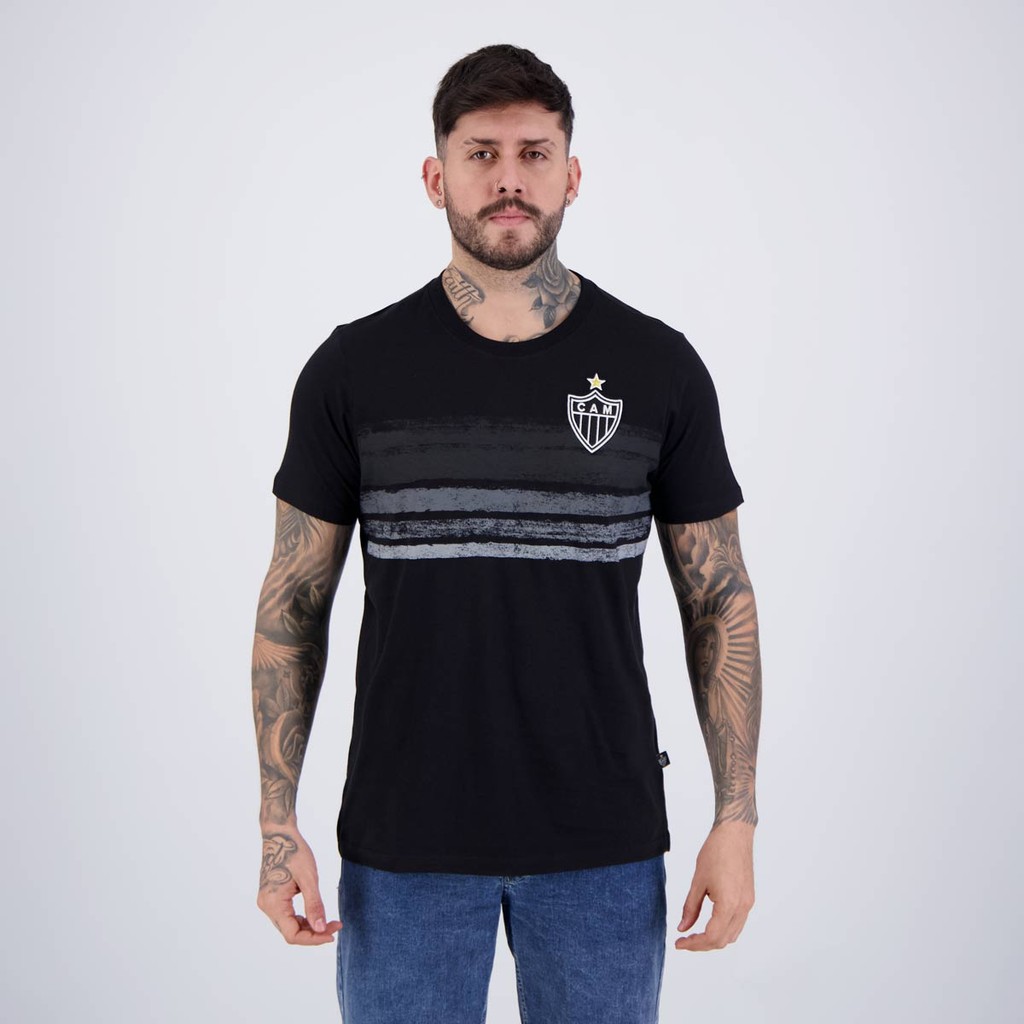 Camisa Atlético Mineiro Classic Preta - Sports & Outdoors