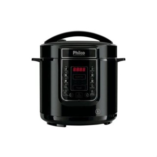 Panela de Pressão Elétrica Philco 6 Litros em Metal Revestimento Antiaderente PPP01P em Oferta na Shopee
