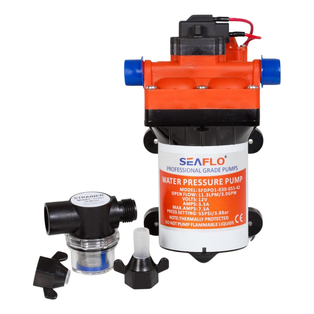 Bomba De Pressurização Seaflo 12v 3.0 Gpm 55psi 42s