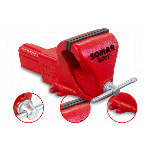Morsa Torno de Bancada Lider Manual N6 Ferro Fundido Nodular SCHULZ - Home & Living