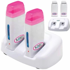 Termocera Base Dupla + 2 Aquecedor Rollon De Cera