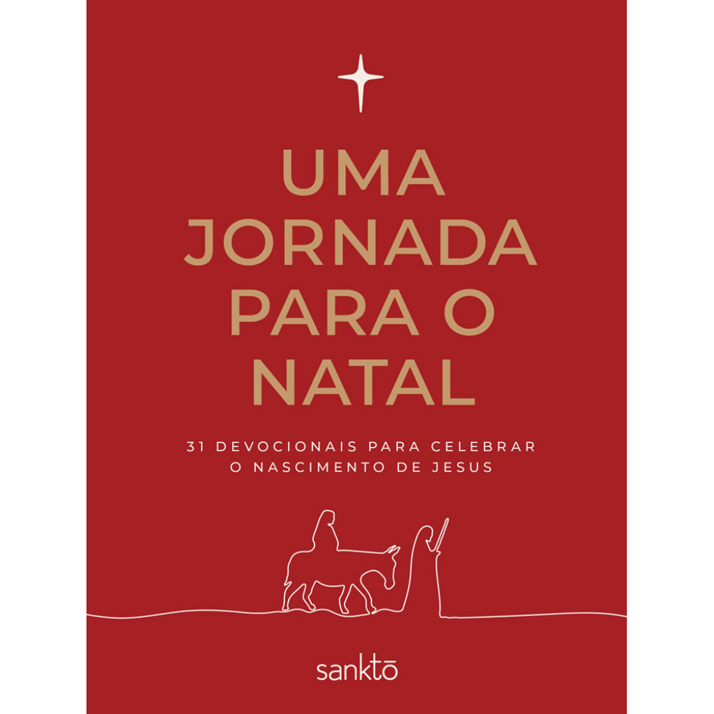UMA JORNADA PARA O NATAL 31 DEVOCIONAIS PARA CELEBRAR O NASCIMENTO DE JESUS   CAPA VERMELHA em Oferta na Shopee