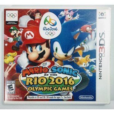 Jogo Mario & Sonic Rio 2016 Olympic Games Original - 3DS