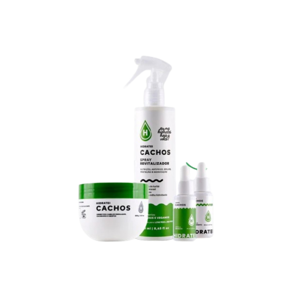 Kit Day After Para Cachos Saudáveis E Nutridos Hidratei