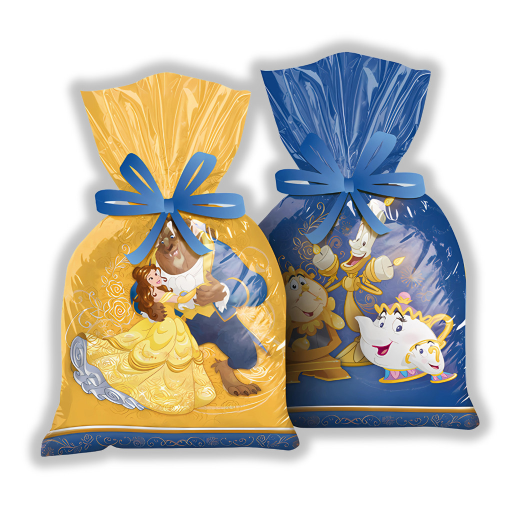 8 ~40 SACOLA  BELA E A FERA FESTA LEMBRANCINHA  Regina