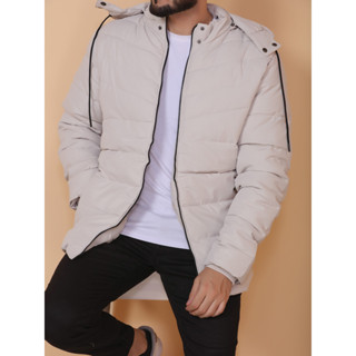 Jaqueta Bobo Jacó Bege Corta-vento Masculina Importado C/ Capuz com ziper no bolso em Oferta na Shopee