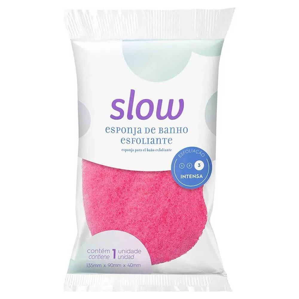 SLOW ESPONJA BANHO SOFT em Oferta na Shopee