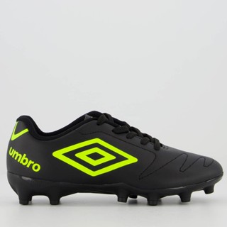 Chuteira Umbro Class 2.2 Campo Juvenil Preta e Verde em Oferta na Shopee
