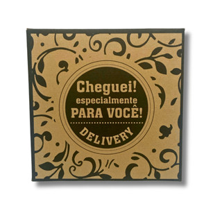 Caixa Quadrada Média Delivery-Fundo Kraft Resistente-25un em Oferta na Shopee