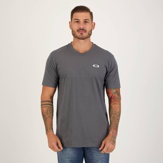 Camiseta Oakley Ellipse Tee Cinza Escuro em Oferta na Shopee