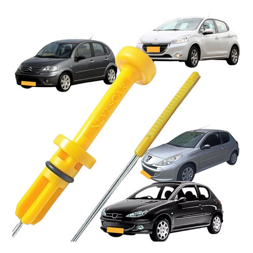 Vareta Nível Óleo C3 Após 2003 Peugeot 206 207 208 1.4 1.5 em Oferta na Shopee