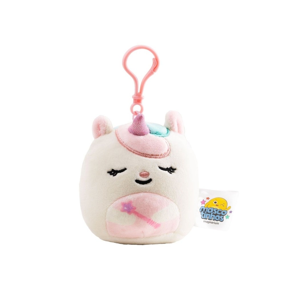 Chaveiro pelucia unicornio - Imaginarium