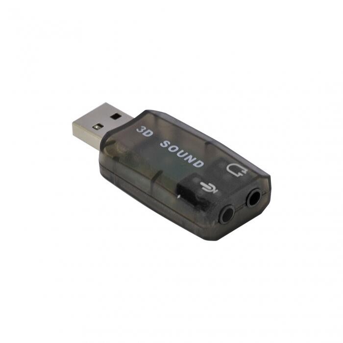 Placa De Som Usb Vinik Ausb51 5.1 Virtual P2