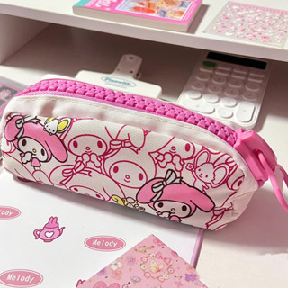 Estojo Kawaii De Grande Capacidade Para Meninas Com Caneta de Pelúcia Bonita e Organizador de Cosméticos em Oferta na Shopee
