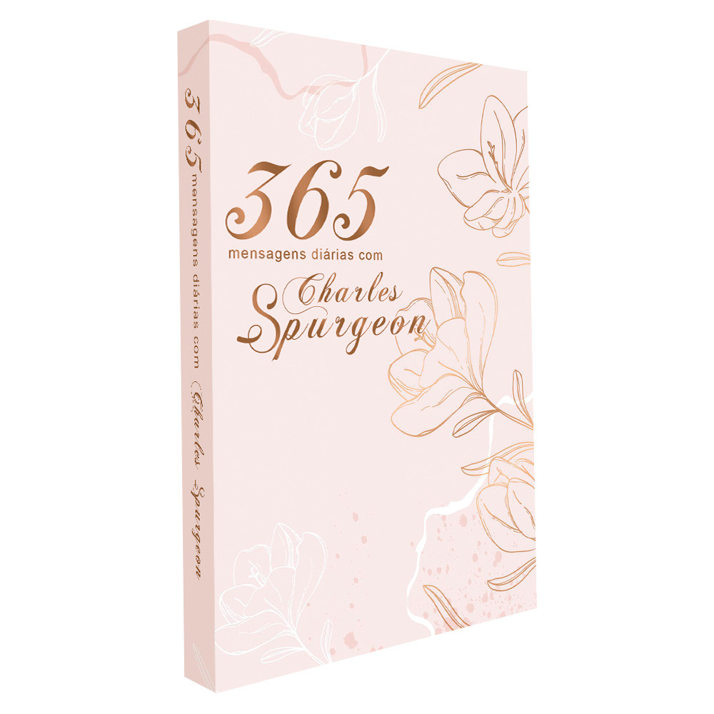 Devocional 365 Mensagens Diárias com Charles Spurgeon | Capa Feminina