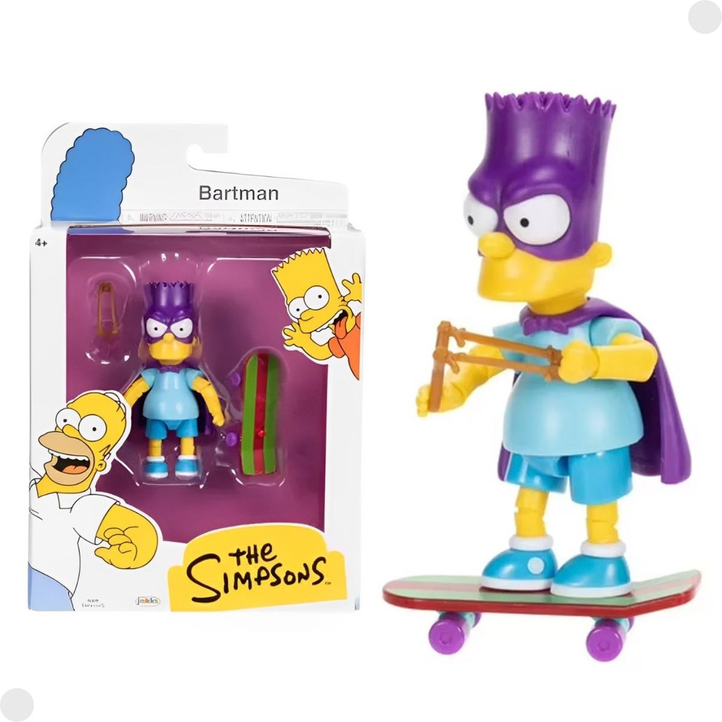 Boneco Bartman The Simpsons Articulado C/ Acessórios 04044 - Sunny - Hobbies & Collections