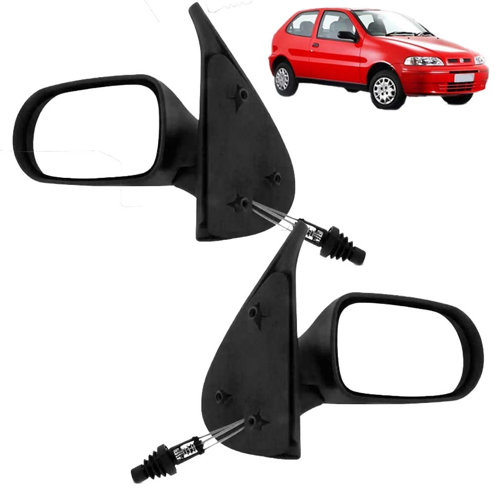 Retrovisor Palio 2 Portas 2001 2002 2003 Com Controle