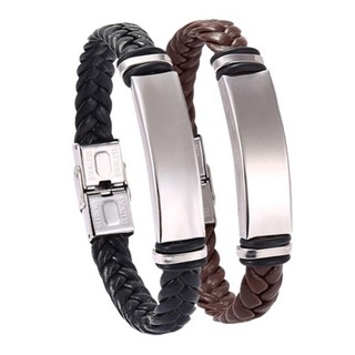 Nova Pulseira Magnética Relógio De Corda De Couro De Liga vintage Masculino Melhora A Ene…