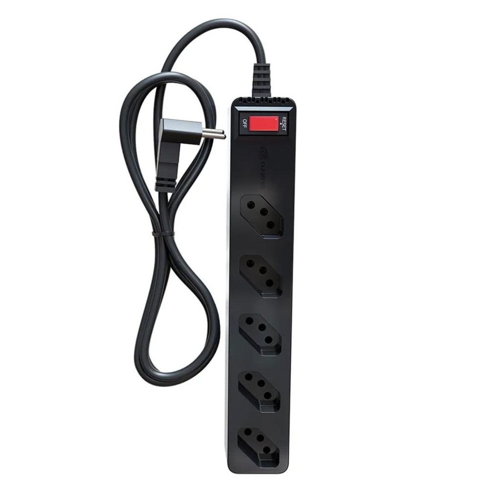 Filtro de linha + DPS - iClamper Energia 5 - 5 tomadas - Tecnologia LCF - 23459 - Preto em Oferta na Shopee