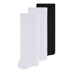 Kit 3 Pares de Meias Infantil Cano Longo Selene 5010-002 Colorido