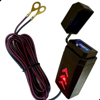 Carregador Celular USB Impermeável Para Moto Stallion