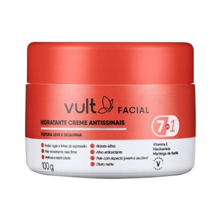 HIDRATANTE VULT FACIAL 100GR CREME ANTISSINAIS em Oferta na Shopee