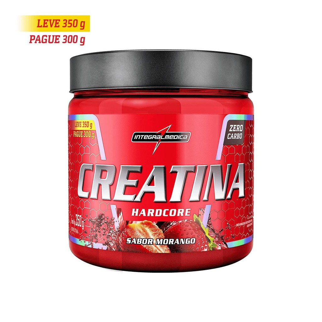 Integralmedica Creatina Hardcore 350 g — Creatina Monohidratada, Zero Açúcar, Sem Glúten · foto 2