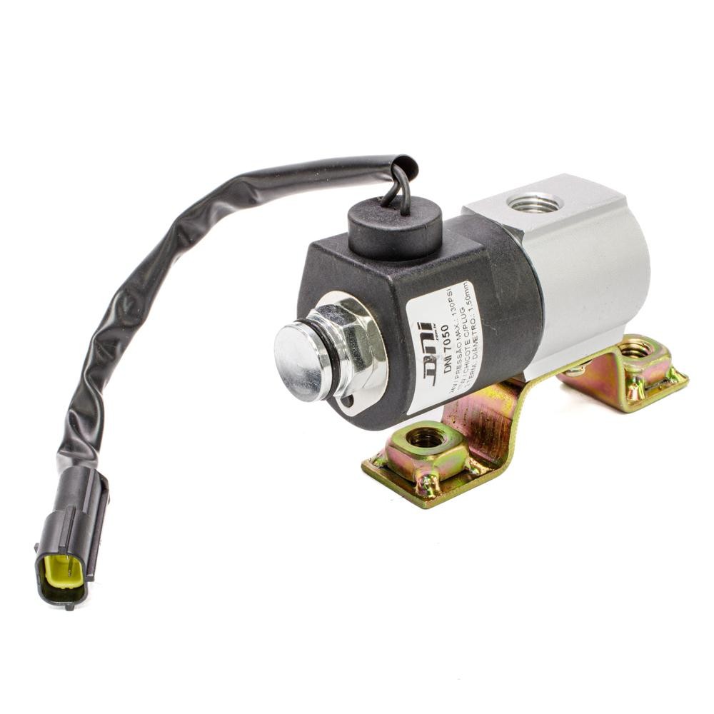 Válvula Solenoide Reduzida Cargo 6332 Freio Motor Trava Diferencial 24V 3/2 Vias Rosca 1/4 NPT