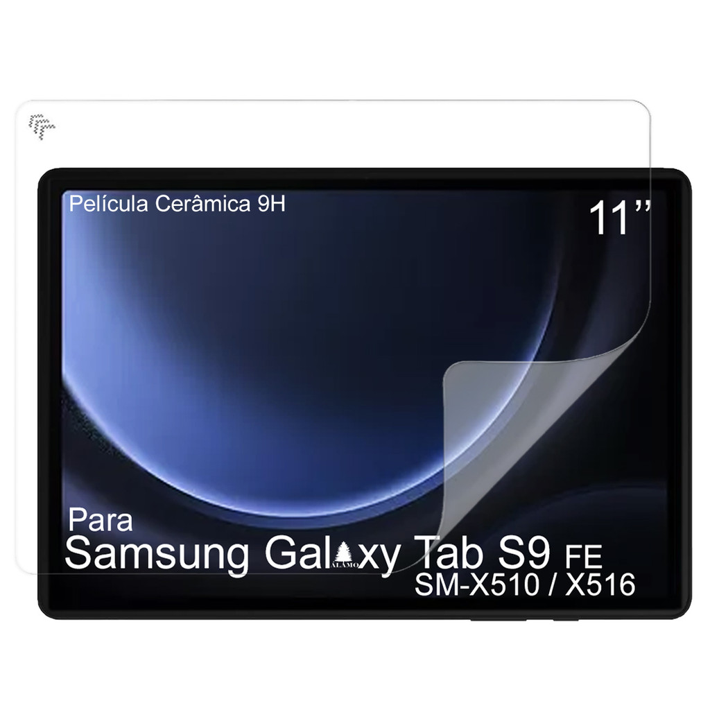 Película Cerâmica Paperlike 9d Galaxy Tab S9 Fe Sm-x510 11 Resistente Menor Preço Alamo