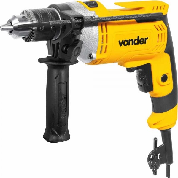 Furadeira de Impacto 1/2 Vonder FIV709 com Jogo de 9 Brocas em Oferta na Shopee