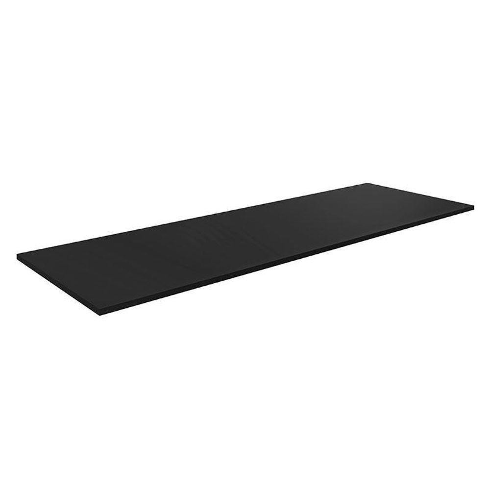 Tampo Para Balcão 150 Cm Preto Fosco - Ajl em Oferta na Shopee