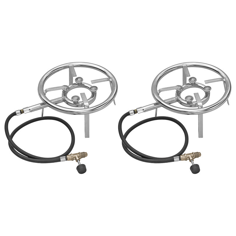 Kit 2 Fogareiros Baby 22cm 033  Papaléguas Zincado