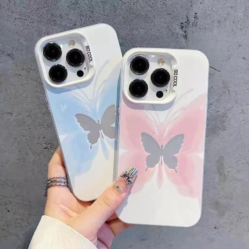 Capinha Para Samsung Galaxy A04S A05S A06 A12 A13 A14 A15 A16 Capa De Celular Borboleta Anti-choque