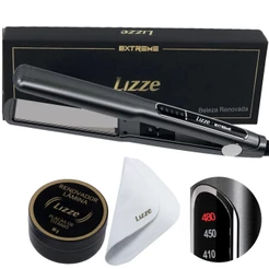 Prancha Lizze Extreme 480º Titanium Kit Limpeza