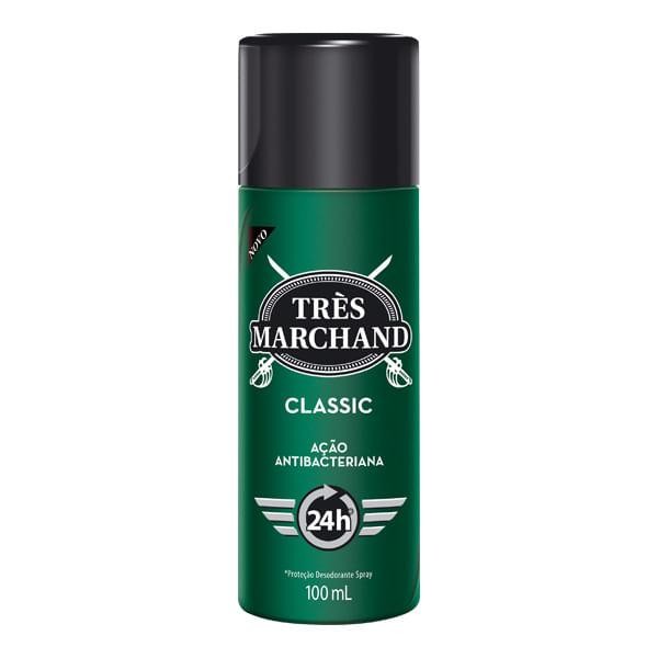 Desodorante Tres Marchand Spray Classic 100ml em Oferta na Shopee