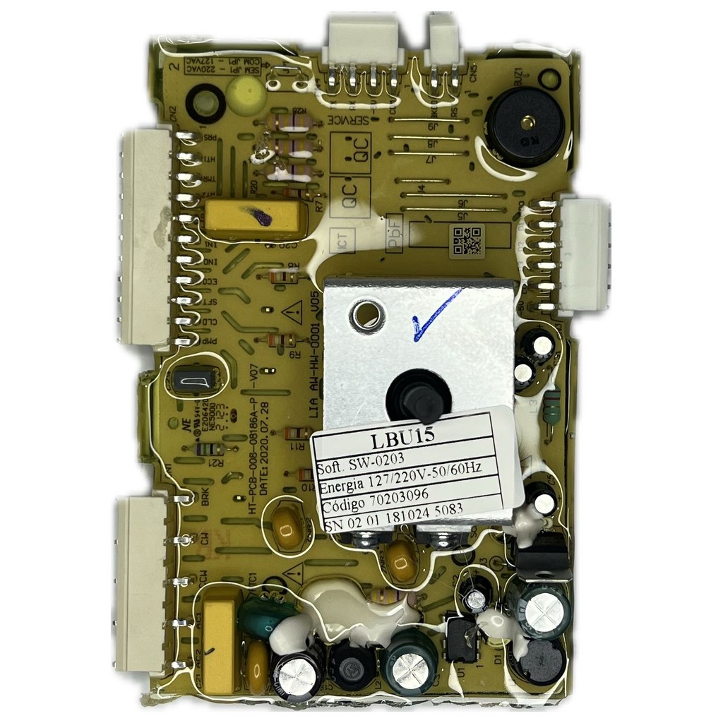 PLACA POTENCIA LAVADORA ELECTROLUX LBU15 70200963 A99035165 ORIGINAL