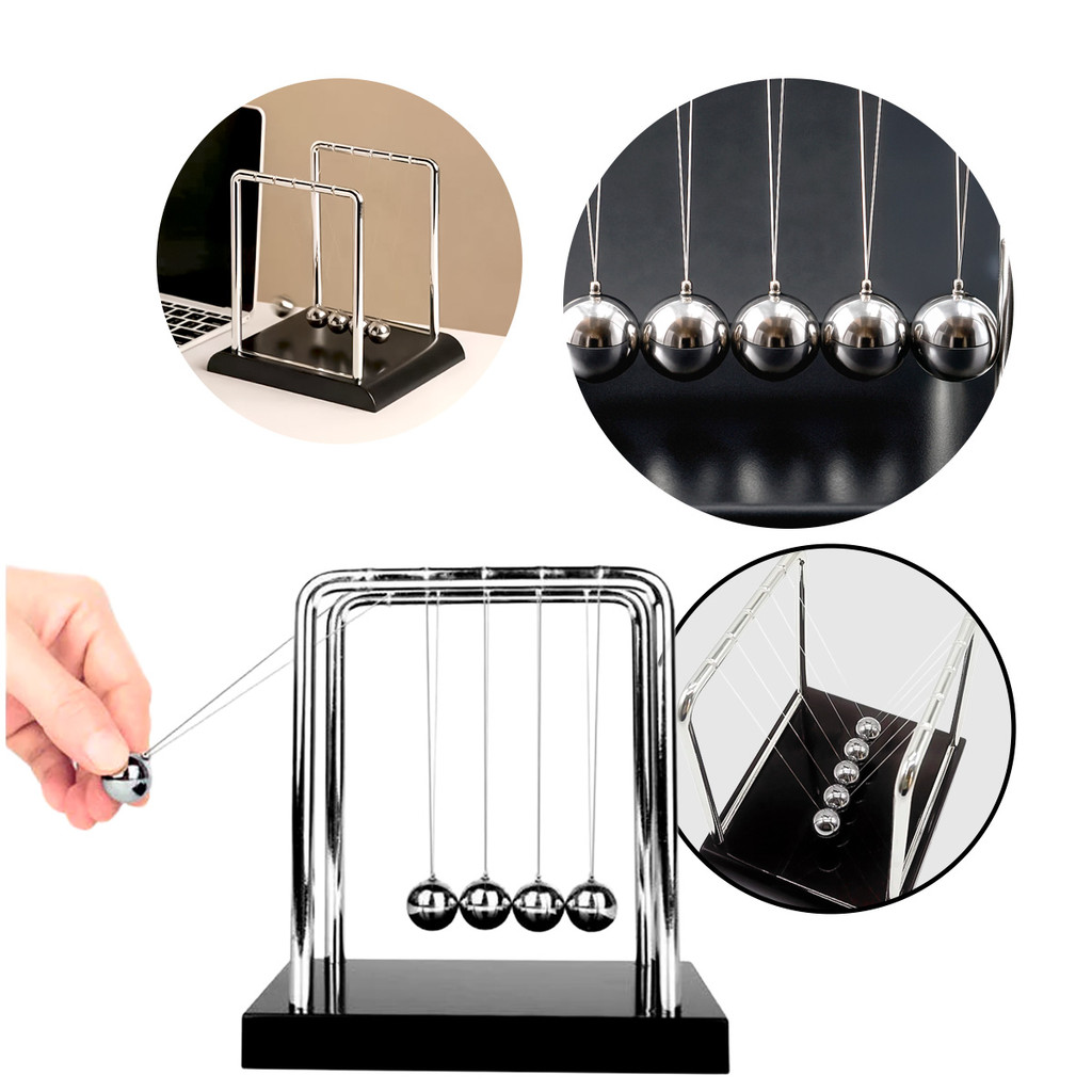 Pêndulo de Newton Decorativo Aço