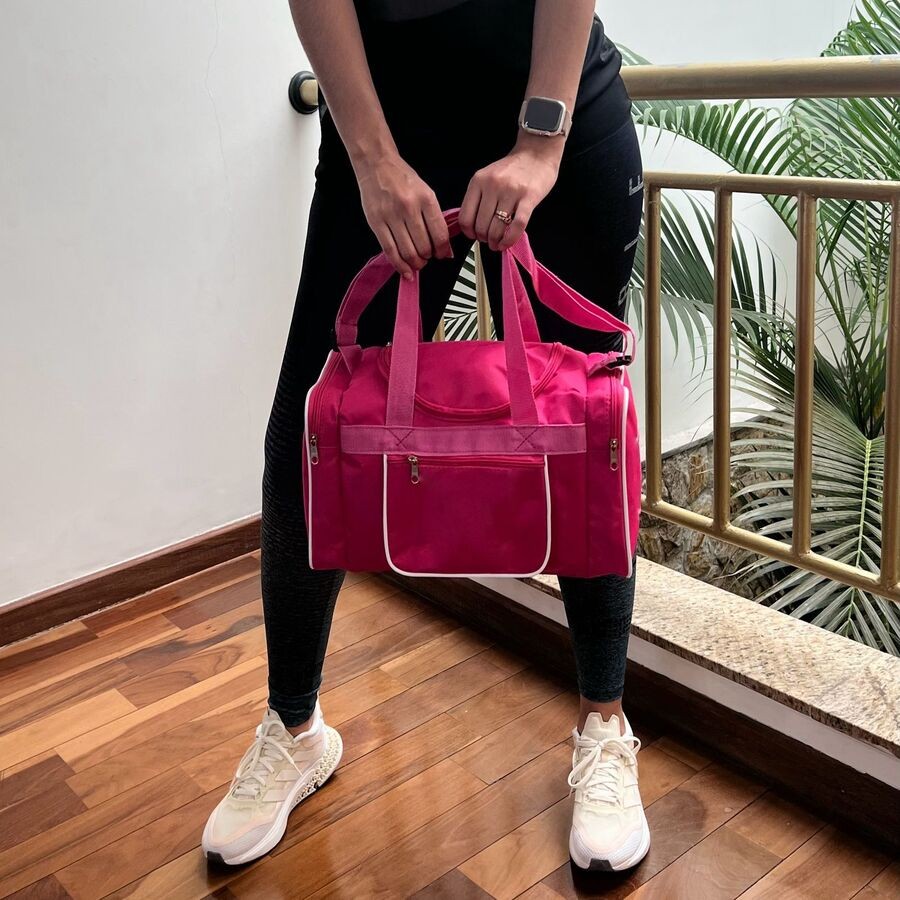 Bolsa de ginástica esportiva de moda Bolsa de lazer Bolsa de ombro PP com alça Bolsa para mensageiro