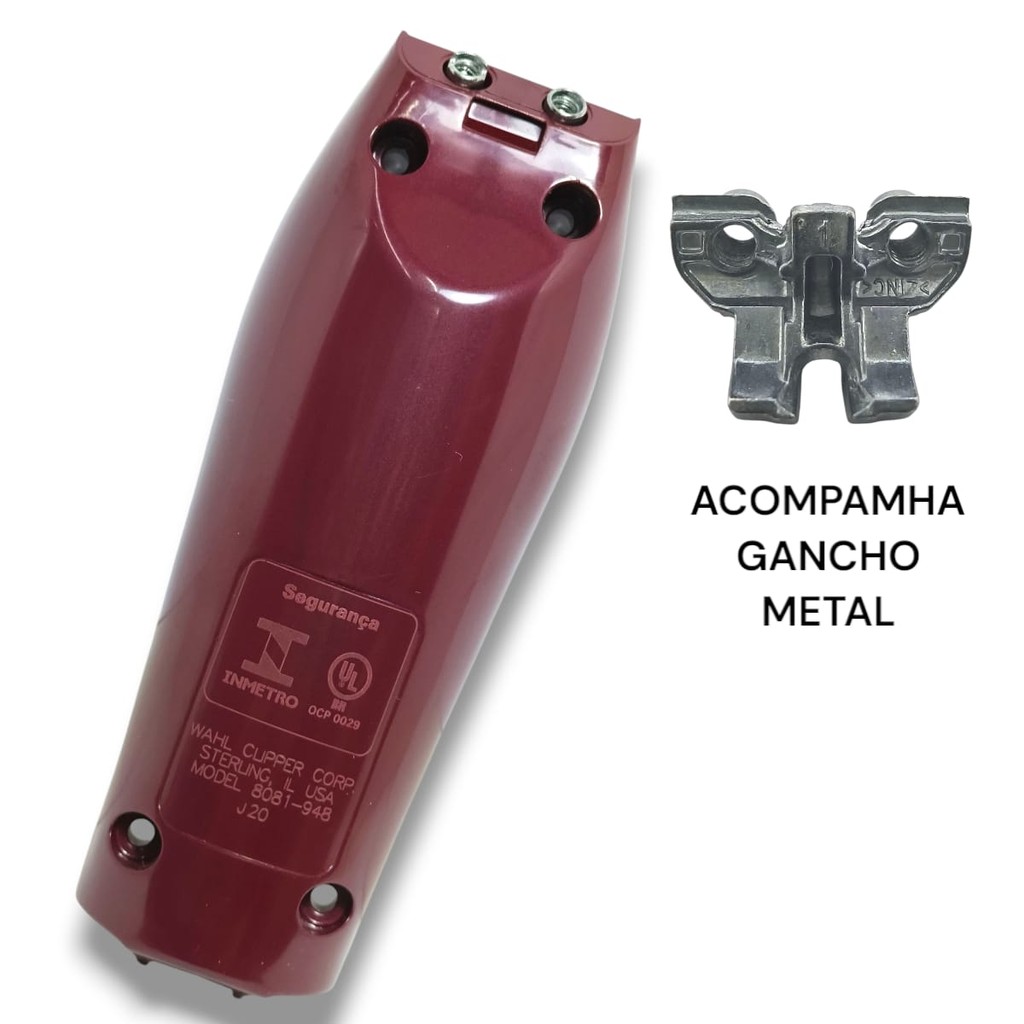 Carcaça Inferior Wahl Detailer Versão Fio Bivolt Original