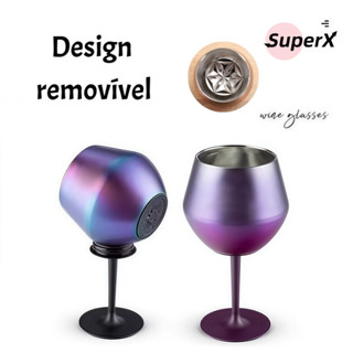 Taça Térmica Aço Inox 304 Mantém drinks gelados por 6h • Anti-condensação • Ideal para vinho, espumante e coquetéis em Oferta na Shopee