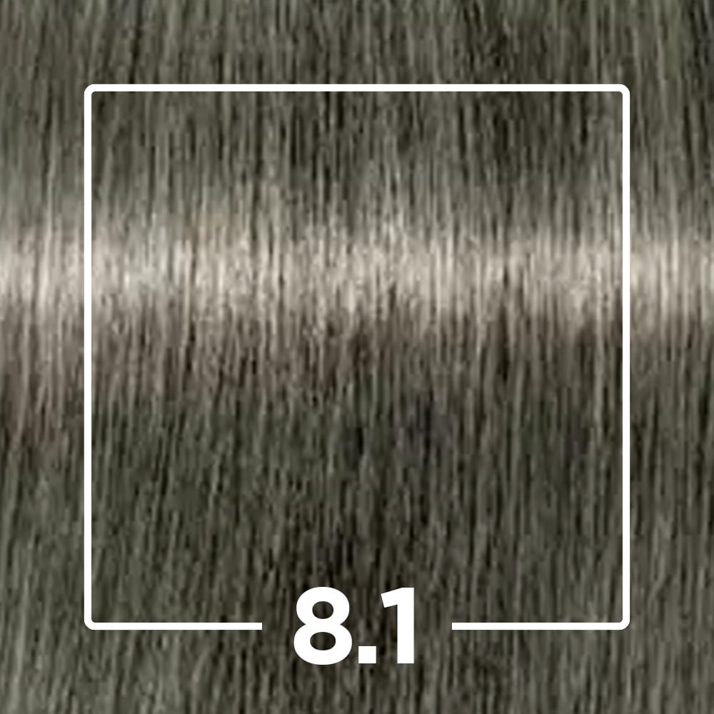 Tintura Profissional Igora Louro Claro Cinza 8.1 - Beauty