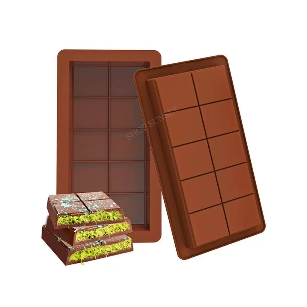 Molde Silicone Chocolate Barra(25x14x2cm) em Oferta na Shopee