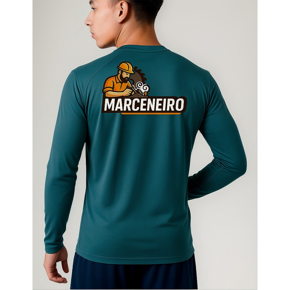 Camiseta De Marcenaria Camisa Marceneiro Uniforme Trabalho
