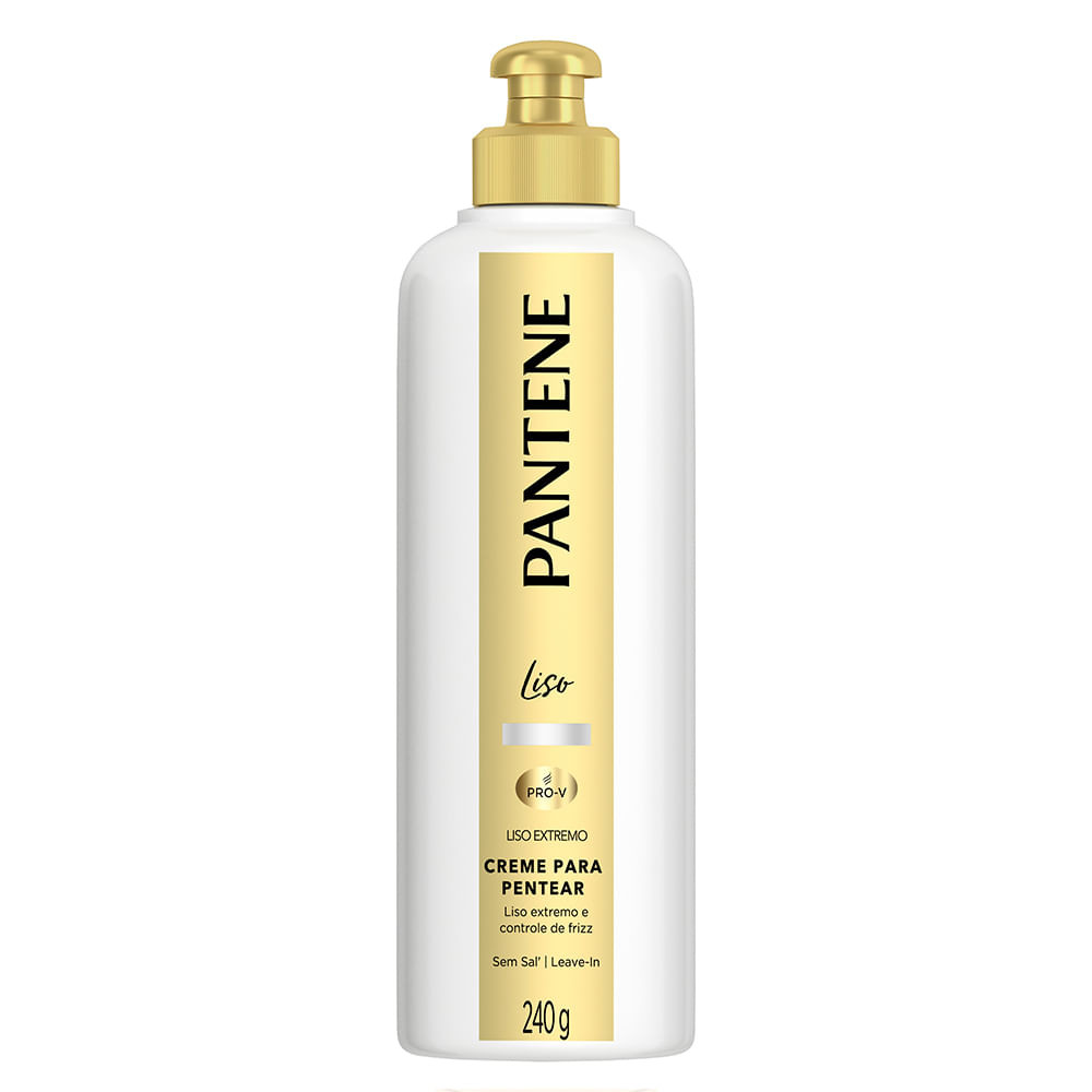 Creme Para Pentear Pantene Liso Extremo 240g - Beauty