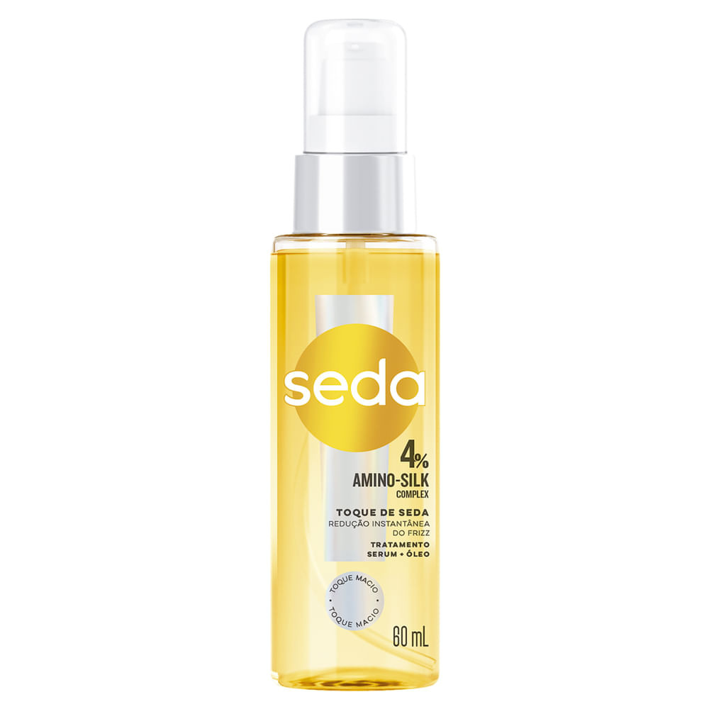 Sérum e Óleo Seda Toque de Seda 4% Amino-Silk Complex 60ml - Beauty