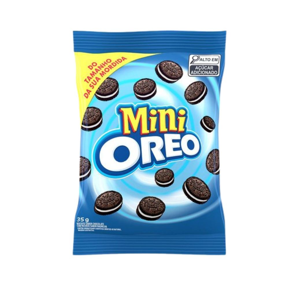 Biscoito recheado Mini Oreo original 35g - Food & Beverages