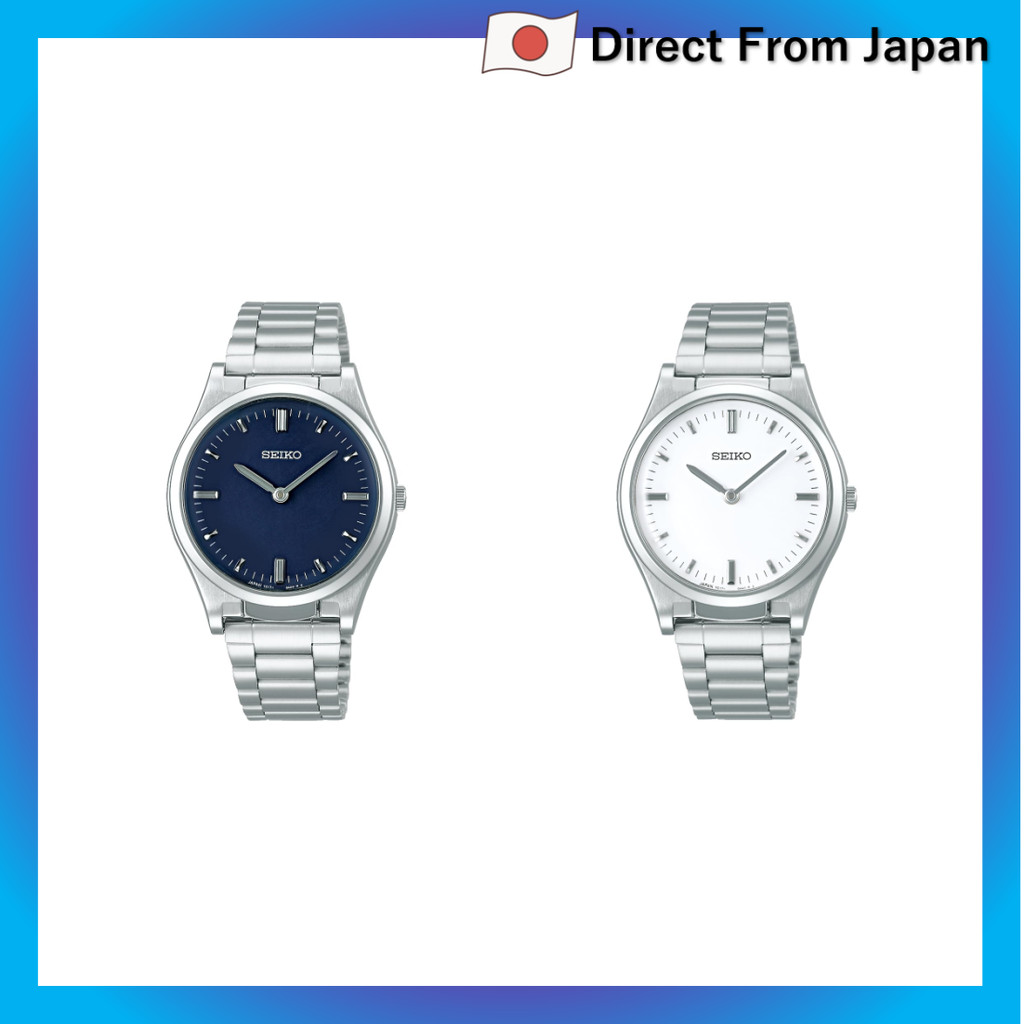 Relógio Seiko SQBR019 Tátil Masculino, Prata Mostrador: Azul-marinho,Mostrador: Branco