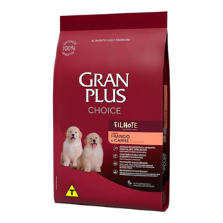 Ração Gran Plus Choice Cães Filhotes Frango E Carne 10,1 Kg em Oferta na Shopee