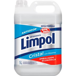 Detergente Limpol Cristal 5L em Oferta na Shopee